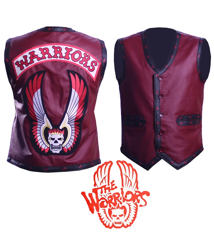 Harley Vest For Men Lot #445 THE WARRIORS (1979) Michael Beck